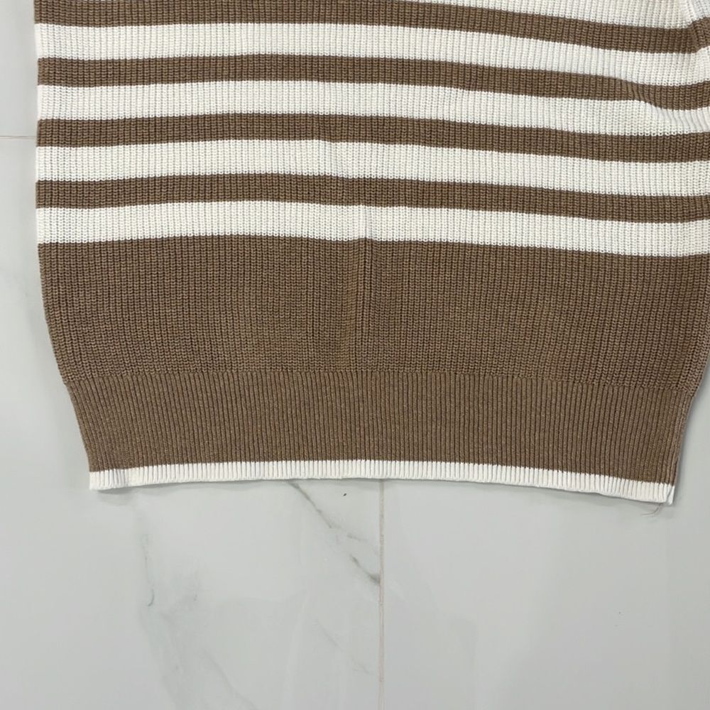 Loft Women Sz XL Pullover Sweater Knit Scalloped Long Sleeve - Picture 4 of 10
